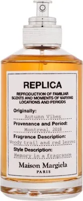 Image de Maison Margiela Replica Autumn Vibes Eau De Toilette 100ml (unisex)