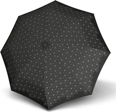 Image de Knirps parapluie de poche parapluie T.205 Duomatic Lotus Black noir