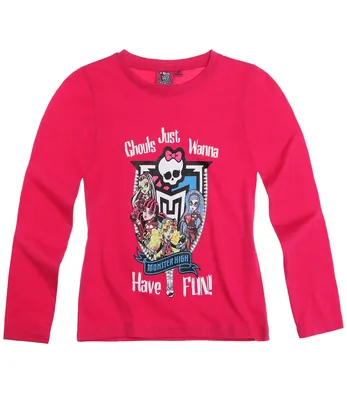 Produktbild von Monster High Langarmshirt himbeerrot(128) (164|himbeerrot)