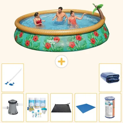 Zdjęcie produktu dla Bestway Fast Set, basen okrągły - 457x84 cm - 8 elementów, model S21469