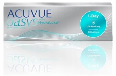 Produktbild von Acuvue HydraLuxe, Täglich, 30 Stück(e), 1,43 cm, 8,5 mm, Etafilcon A, -4,5 mm