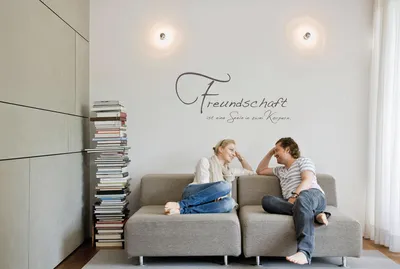Produktbild von Wandtattoo - Freundschaft - Größe 100 x 70 cm