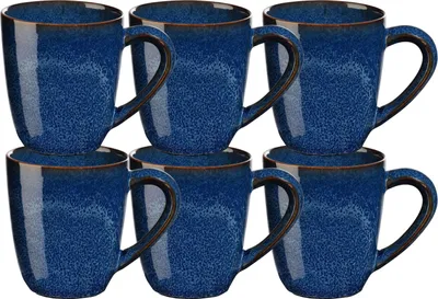 Produktbild von ASA SAISONS Henkelbecher midnight blue 0,25 l Set6