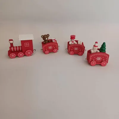 Obrázok produktu pre DECOLED Dekorácia, vláčik, 22,3 x 7,2 x 2,8 cm, červená