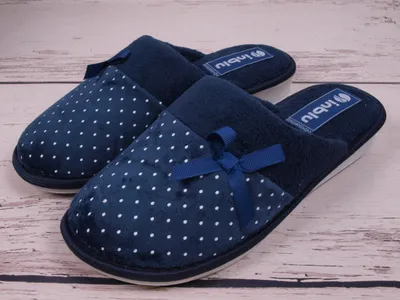 Obrázok produktu pre Teplé dámske papuče Inblu LB72-004 blue