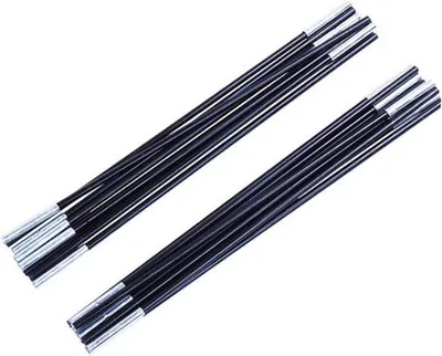 Produktbild von Zeltstangen Set - Fiberglas Stangen - 3,5 Meter Länge - Schwarz