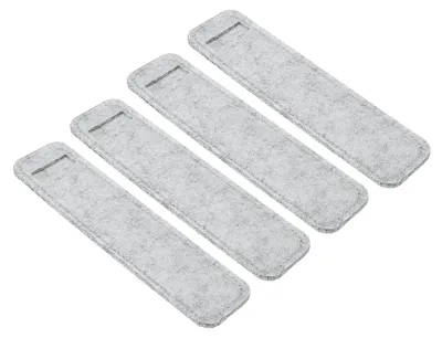 Produktbild von Etui für Filzstifte und Kugelschreiber, 4-teilig, grau