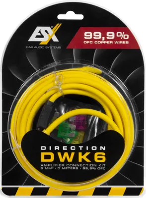 Zdjęcie produktu dla ESX DWK6, Miedź, Czarny, Żółty