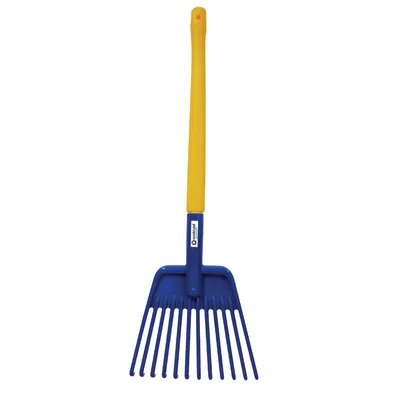 Produktbild von spielstabil Laubrechen blau 67cm