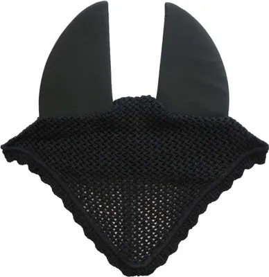 Produktbild von Kentucky Horsewear Fliegenmütze Soundless Schwarz Full