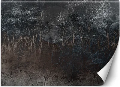 Immagine prodotto di Murale grande alberi struttura in cemento carta da parati per pareti 250x175 cm colore Grigio tema Natura e botanica