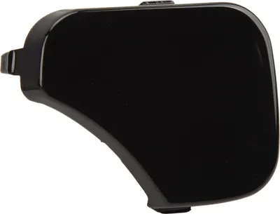 Productafbeelding van Achterste bumper, sleepogen-afdekking, onderdeelnummer 1375861, zwarte vervanging voor Ford Fiesta MK6, modeljaren 2005-2008