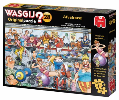 Produktbild von Jumbo Spiele GmbH Wasgji - Afvalrace 2x1000T 1