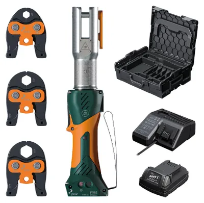 Produktbild von Pressmaschinen - Set mit V-Pressbacken 7-teilig 19kN