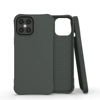 Produktbild von starfix Silikon-Hülle Color Case für Apple iPhone 12 Pro Max dunkelgrün