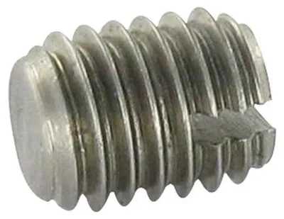 Produktbild von Metallschrauben Stellschraube Gespalten Schraubenspitze Flach M4X18 Edelstahl A2