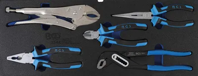 Produktbild von BGS technic Foam Tray for BGS 3312: Pliers Set, 1707 mm, 1,71 kg