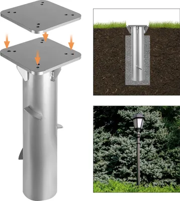 Produktbild von Izrielar Langlebiger Sonnenschirm Erdanker – Korrosionsgeschützt & ideal für den Außenbereich