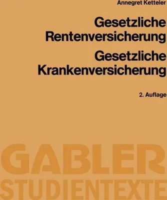 Produktbild von Gesetzliche Rentenversicherung, Gesetzliche Krankenversicherung