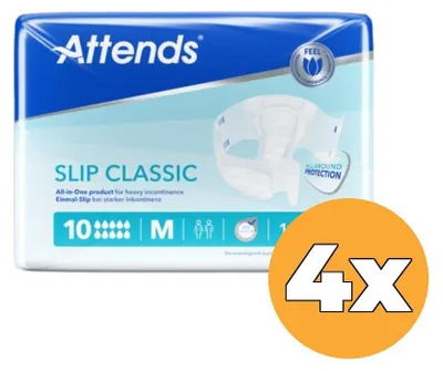 Produktbild von 4x Attends Slip Classic 10 M (15 Stück)