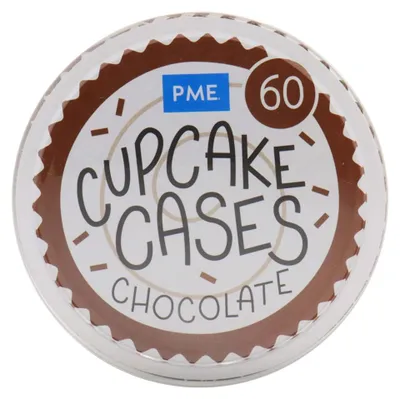 Zdjęcie produktu dla PME Cake - Papilotki do babeczek brązowe 60 sztuk