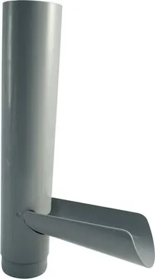 Produktbild von Marley Wasserablaufklappe NW 105 mm, grau
