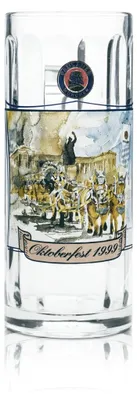 Produktbild von Paulaner Sammler Glas 0,5l Krug Humpen Seidel Gläser  1999 Edition