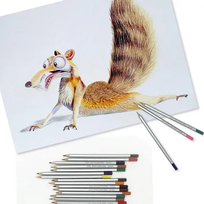 Produktbild von Professionelle Farbbleistift-Set für Erwachsene und Kinder - 50 Stück Farbbleistifte für Zeichnungen und Skizzen