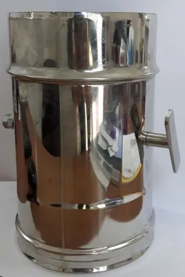 Produktbild von 25 cm Rauchrohr mit Ventil Edelstahl 316 für Schornstein - Durchmesser 140 mm