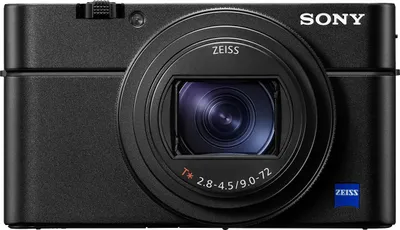 Produktbild von Sony Cyber-shot RX100 VII, 20,1 MP, 5472 x 3648 Pixel, CMOS, 8x, Full HD, Schwarz