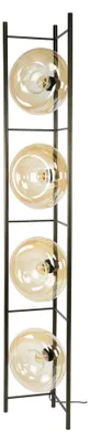 Image de Lampadaire FURNLUX Or et bronze 33 cm / Couleur principale : or / Dimensions : 33 x 168 x 20 cm