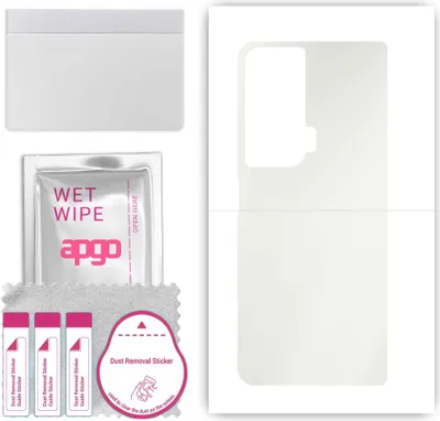 Produktbild von apgo Rückseite Schutzfolie, Matt, kompatibel mit Honor Magic VS, Hinten Hydrogel-Displayschutzfolie mit Positionierhilfe, kratzfest, einfache Montage