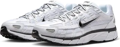 Produktbild von Nike P-6000 Herren Sneaker aus Leder, Textil und Synthetik in Weiß-Offwhite-Schwarz