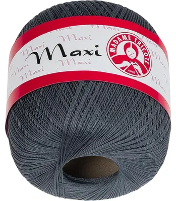 Zdjęcie produktu dla Przędza MAXI MT – 100 g / 565 m – szara
