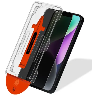 Produktbild von 1-Pack iPhone 14 Displayschutzfolie Privacy - Gehärtetes Glas | [Automatische Installation] - Blasenfrei
