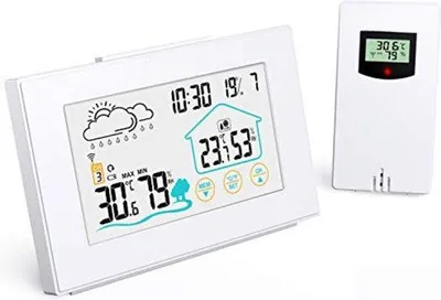 Obrázok produktu pre Bezdrôtový vonkajší senzor meteorologickej stanice, biely