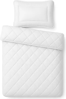 Produktbild von Kinderbett 2 teiliges Microfaserset 100x135cm + 40x60cm