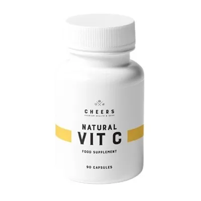 Produktbild von Cheers Natural Vit C, 90 kapsułek