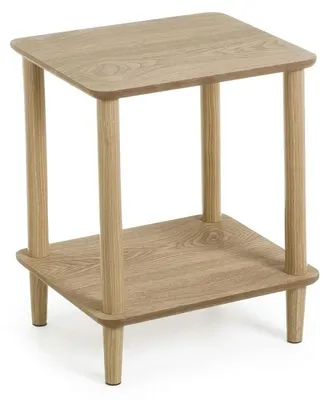 Immagine prodotto di Tavolino Angolare Design Moderno Legno MDF Pino Soggiorno 40x34x48cm