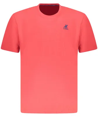 Immagine prodotto di Elegante maglietta da uomo rossa con ricamo e scollo rotondo