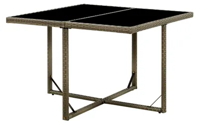 Produktbild von Gartentisch Grau 109x107x74 cm