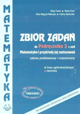 Productafbeelding van Matematyka i przykłady zast. 3 LO zbiór zadań ZPiR - praca zbiorowa
