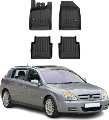 Image de 2003-2008 Tapis de sol Opel Signum TPE noir 4 pièces