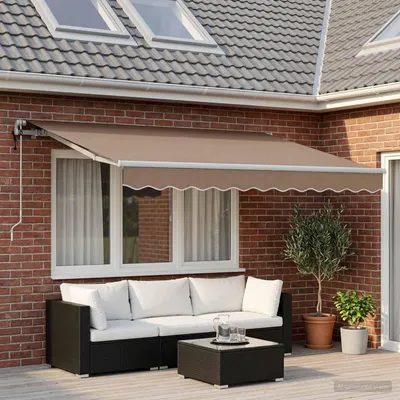 Produktbild von Maison Exclusive - Elektrische Markise 100% Polyester