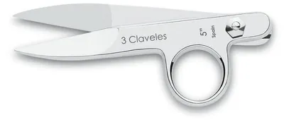 Naaischaar, 12,7 cm, koolstofstaal, nikkel, 1 stuks