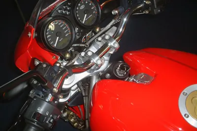Produktbild von LSL Lenker-Rise-Up 30 mm, für Ducati Monster, silber