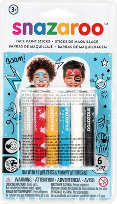 Produktbild von SNAZAROO Face Bleistifte (blaues Set)