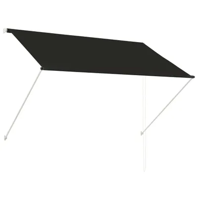 Zdjęcie produktu dla vidaXL Wysuwana markiza 200×150 cm antracytowa