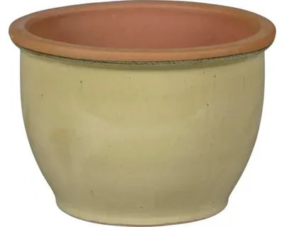 Obrázek produktu pro Květináč Lafiora Roma keramický glazovaný Ø 38 cm V 27 cm krémový