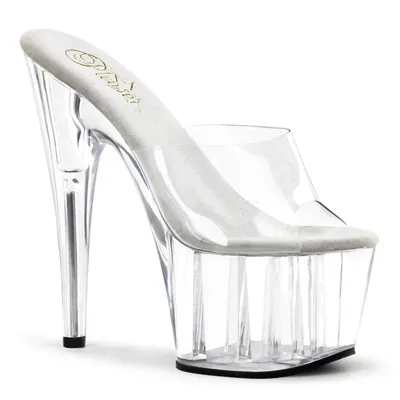 Produktbild von ADORE-701 Damen Slipper von Pleaser, Transparent  , EU 41, US 11